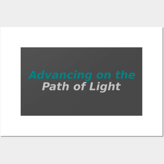 Advancing on the Path of Light Wall Art by Mohammad Ibne Ayub